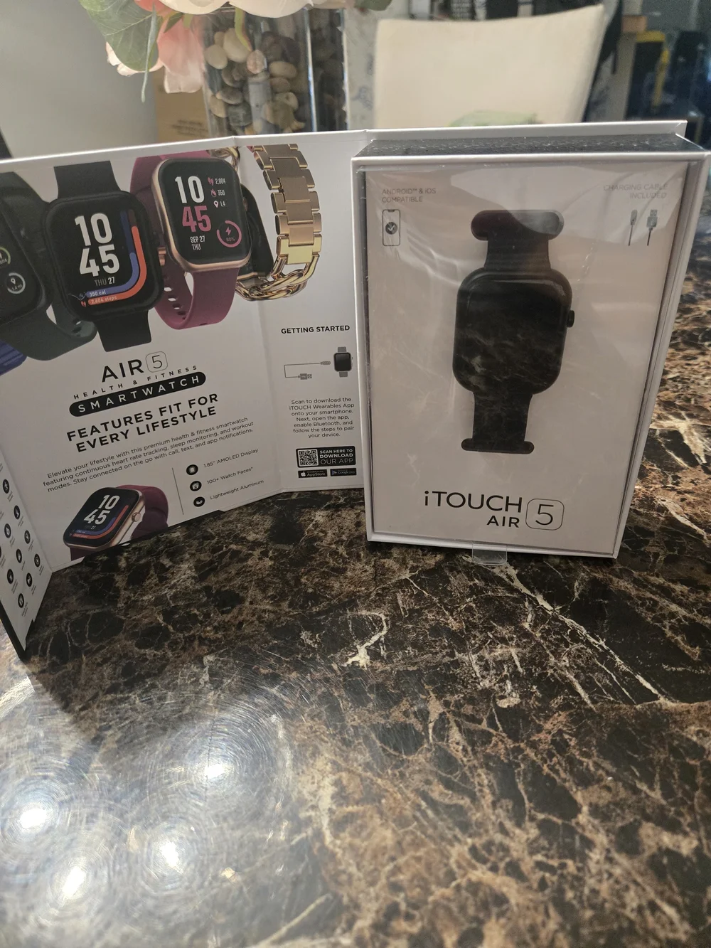 Air 5 Smartwatch - Black